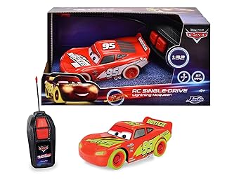 Jada Toys - Lightning McQueen as RC Glow Racer Single Drive